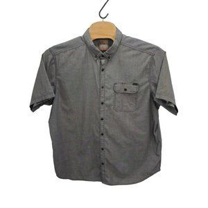 5.11 Tactical Shirt Men's‎ 2XL Slate Gray Button Down Short Sleeve Chest Pocket